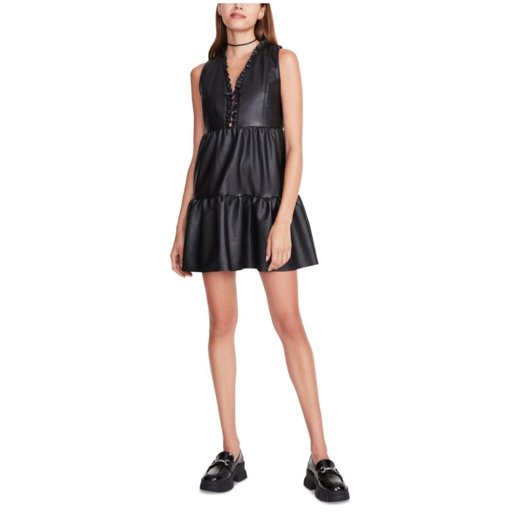 🖤Faux Leather Dress Betsey 🖤